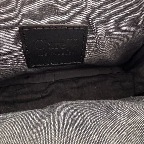 Clare V Woven Midi Sac - Mint - Picture 8 of 9